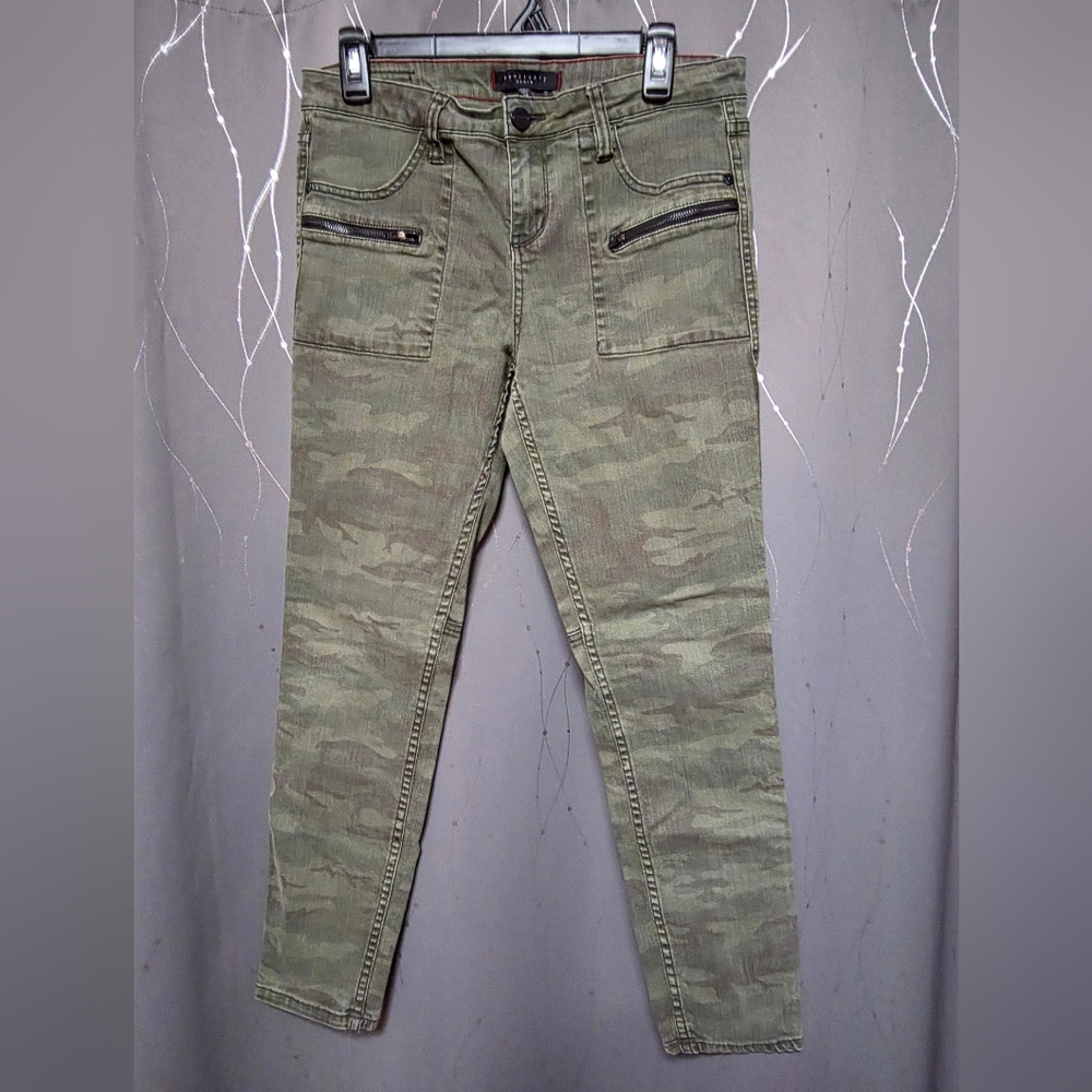 Sanctuary Ace Utility Skinny Camo Jean